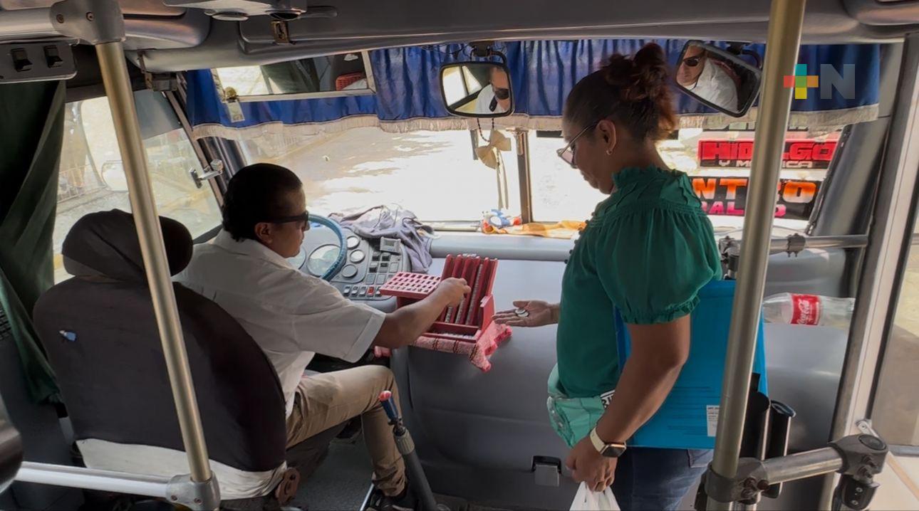 Concesionarios de Coatzacoalcos instalan aire acondicionado en unidades