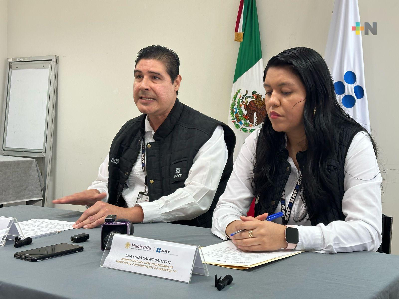 Llama SAT a personas físicas a presentar la declaración anual