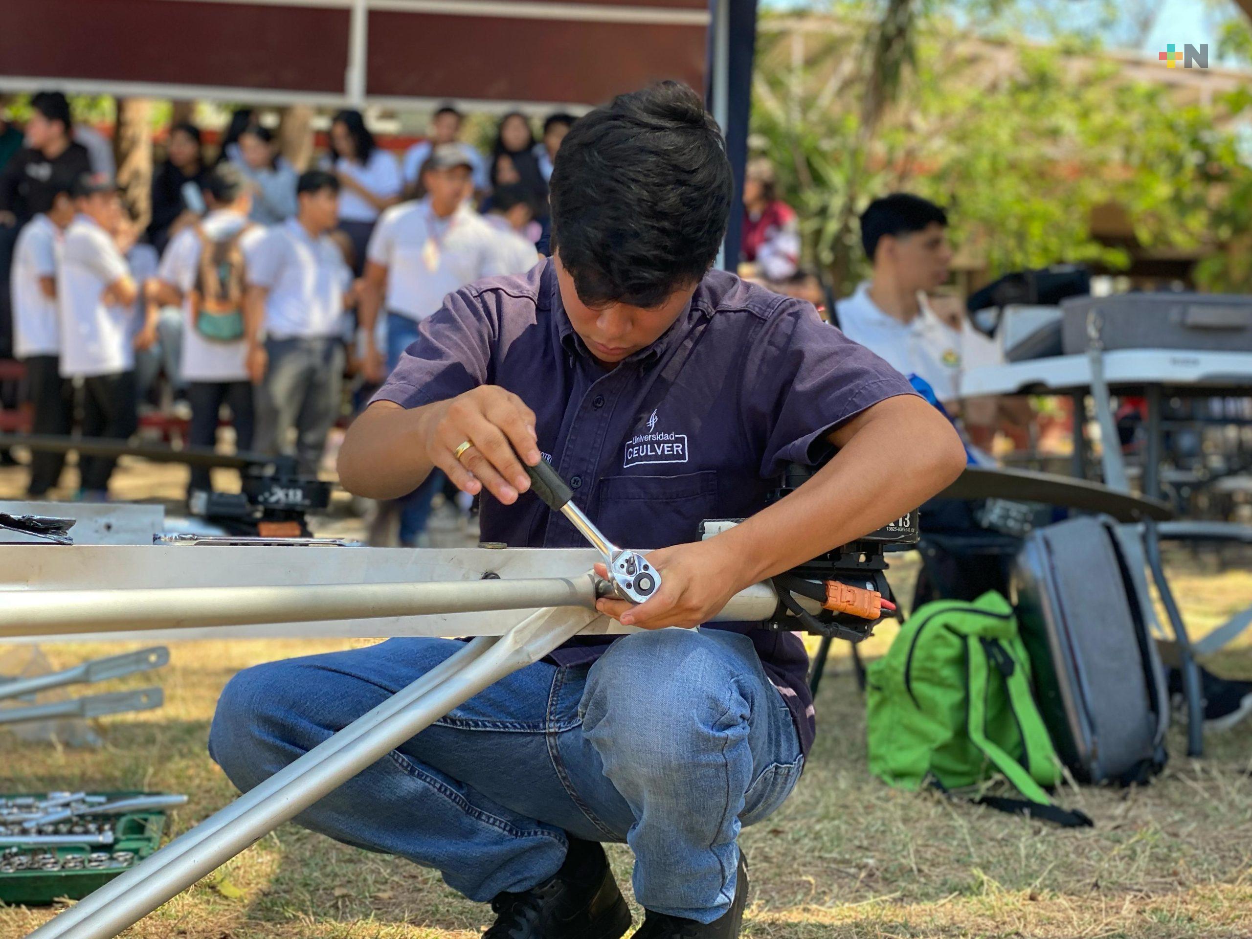 CBTis de Boca del Río fue sede del Reto de Drones 2025