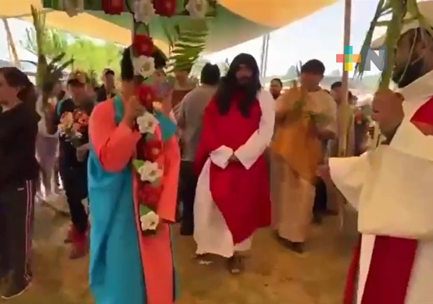 Con Domingo de Ramos inicia Semana Santa en Huayacocotla