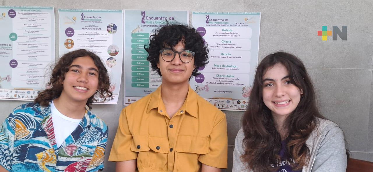 Segundo encuentro “Niñez y adolescencia en la comunicación participativa” en Xalapa