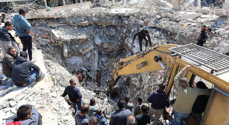 Más de 11 mil personas siguen desaparecidas de Gaza: ONU