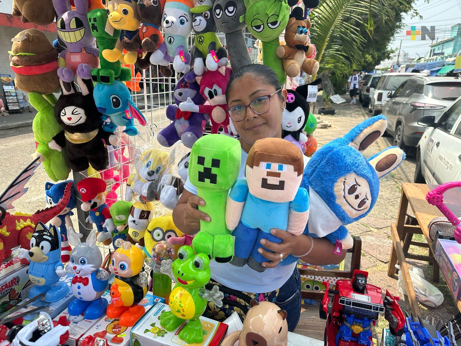 Labubu, Capibara y Minecraft personajes más buscados para regalar a niños en su día