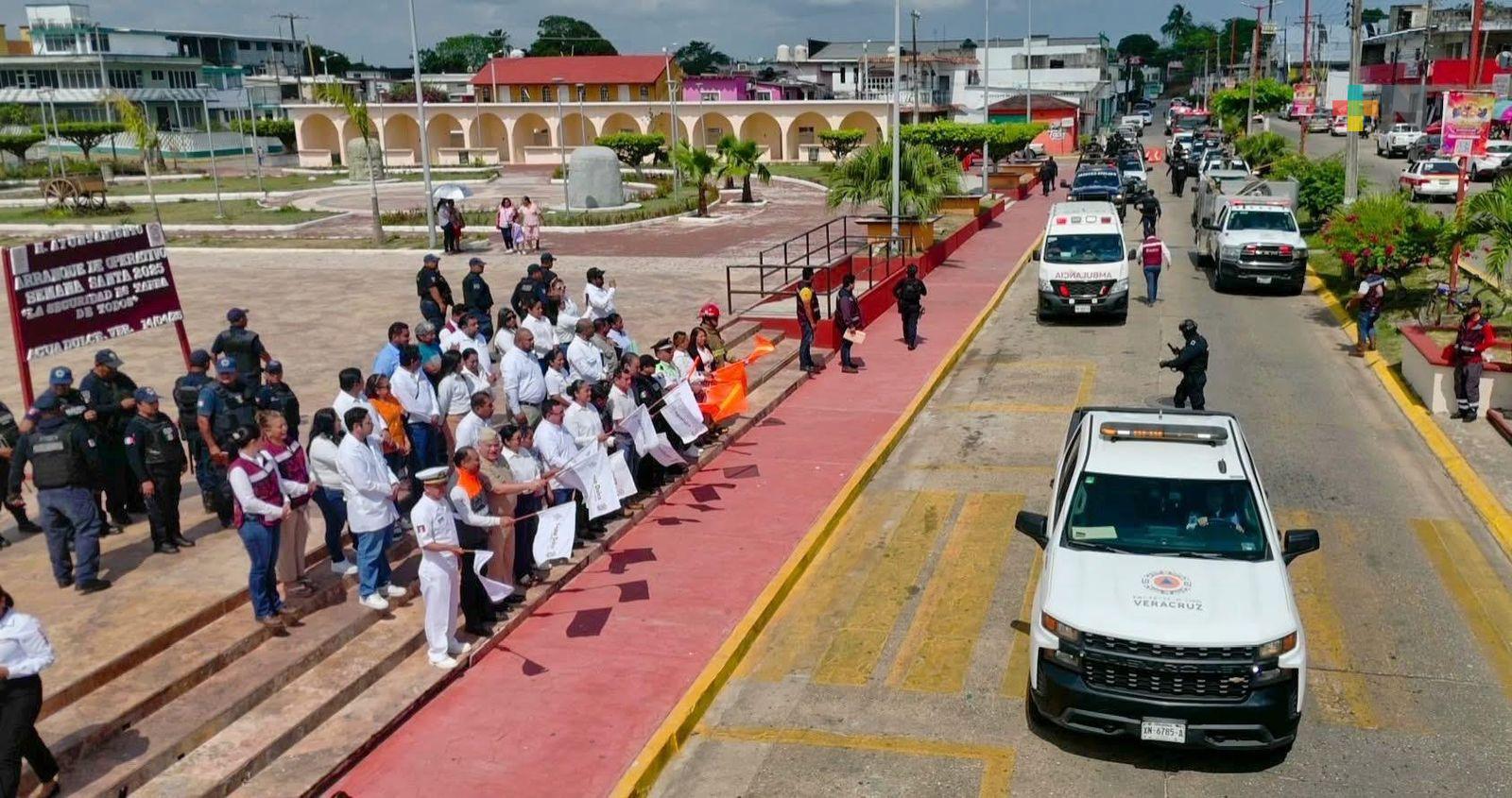 Ponen en marcha operativo “Semana Santa 2025” en Agua Dulce