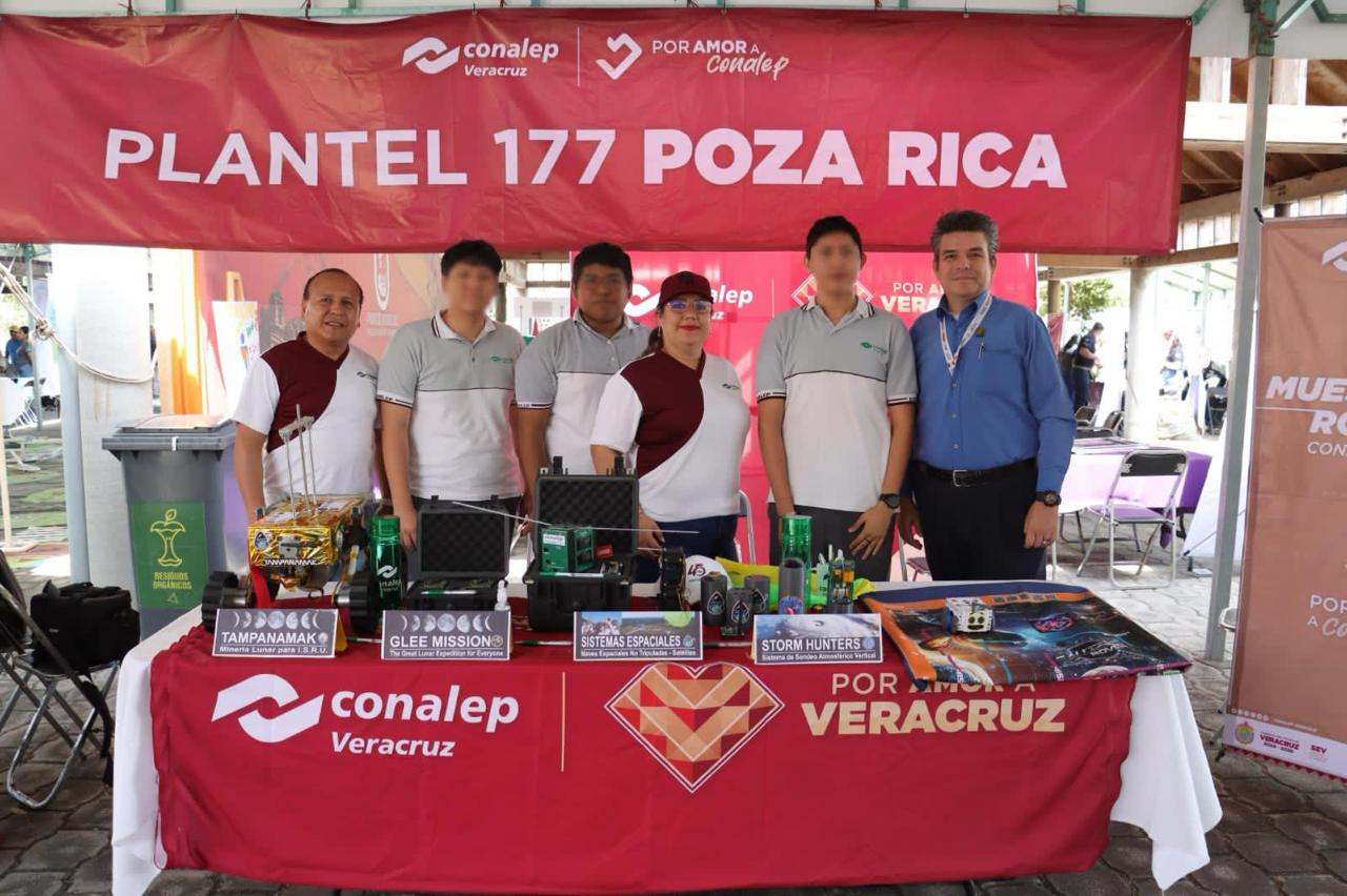 Conalep de Poza Rica, única institución de su tipo en participar en proyecto de la NASA