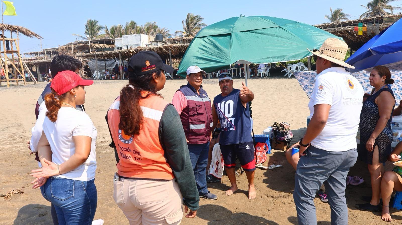 Se mantiene vigilancia en destinos turísticos del sur de Veracruz