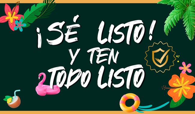 “¡Sé listo! y ten todo listo”, campaña de seguridad vial por vacaciones de Semana Santa