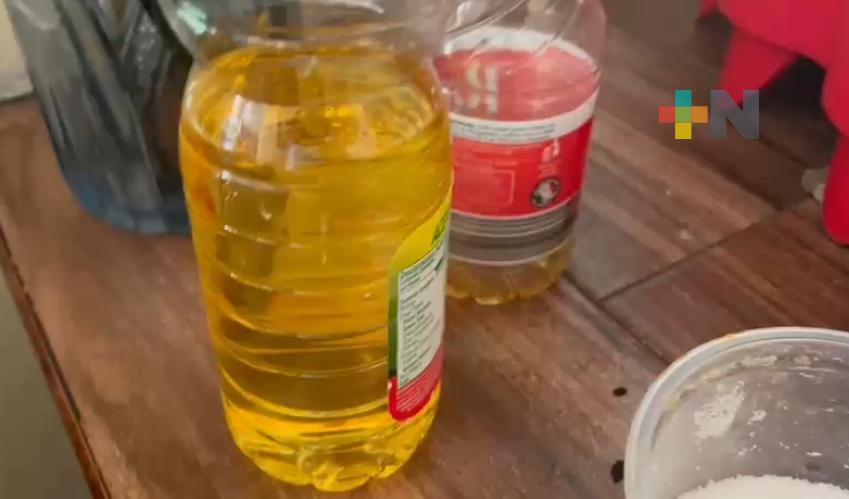 Exhortan a martinenses a reciclar aceite de cocina usado