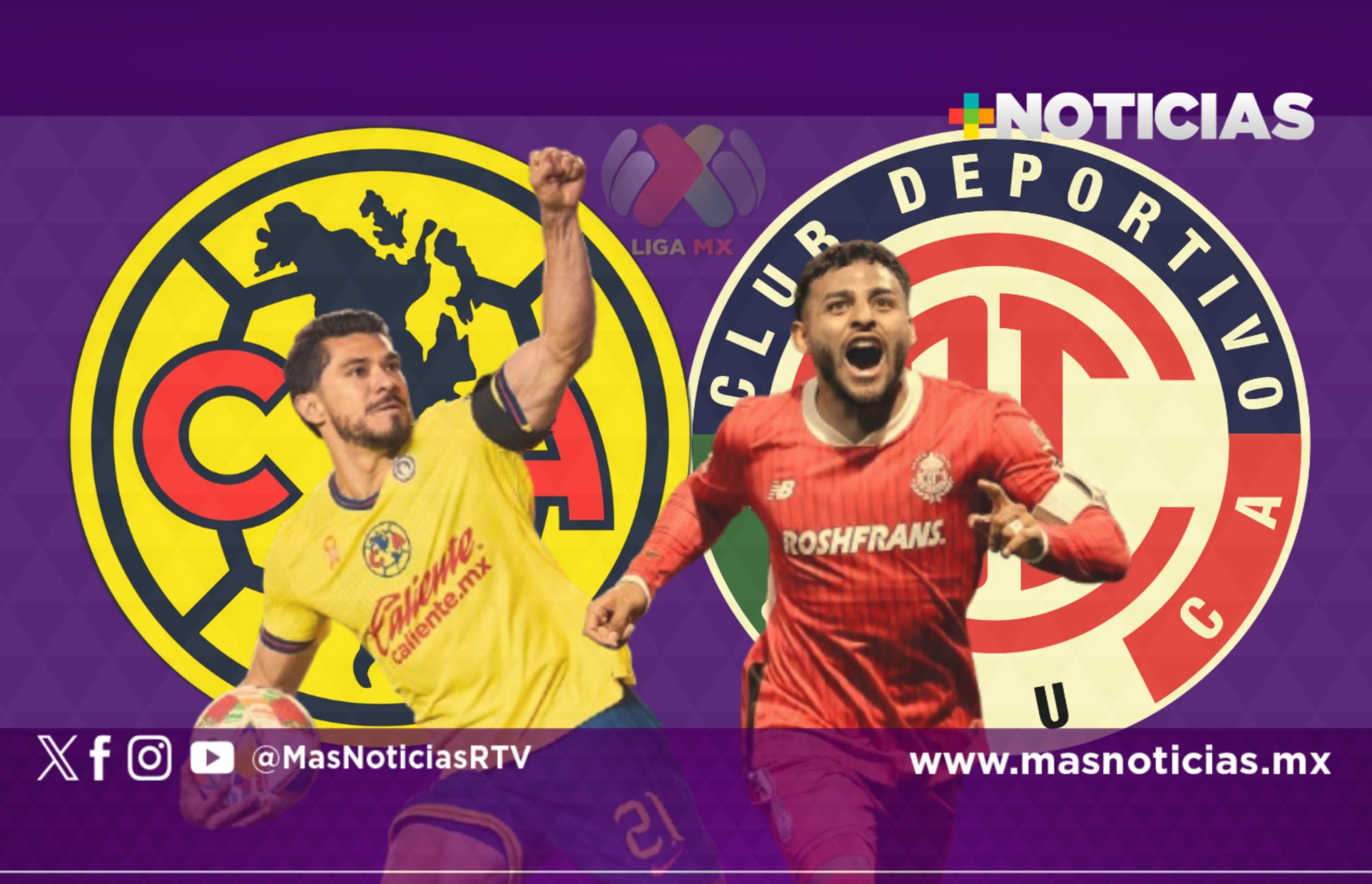 América y Toluca en la Gran Final del Clausura 2025