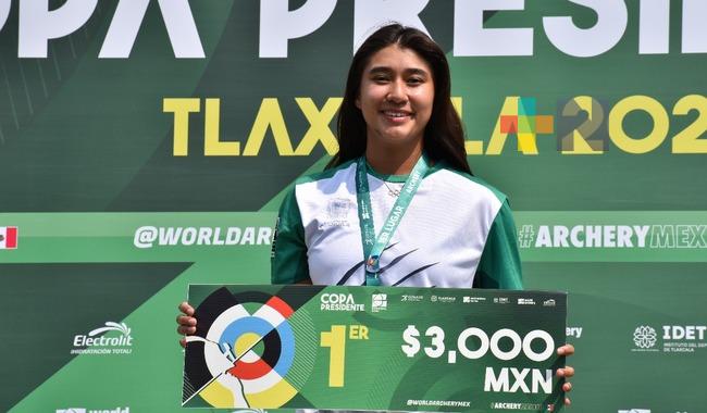 La medallista olímpica Ángela Ruiz: campeona de la Copa Presidente Tlaxcala 2025