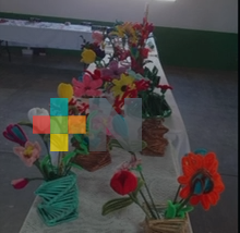Exposición de mujeres artesanas en Huayacocotla