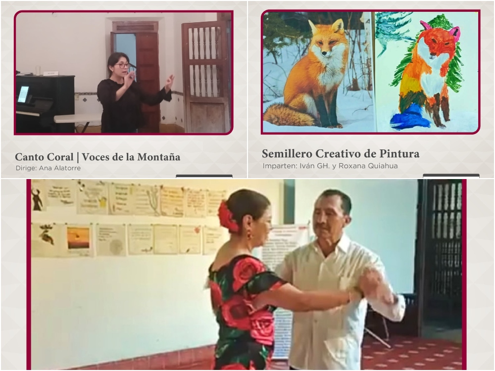 Asiste a talleres artísticos en el Centro Cultural de Coatepec