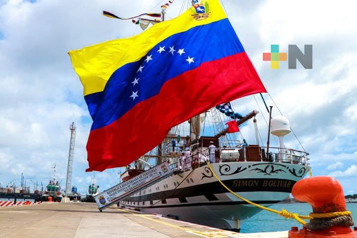Buque escuela Simón Bolívar visitará el puerto de Veracruz
