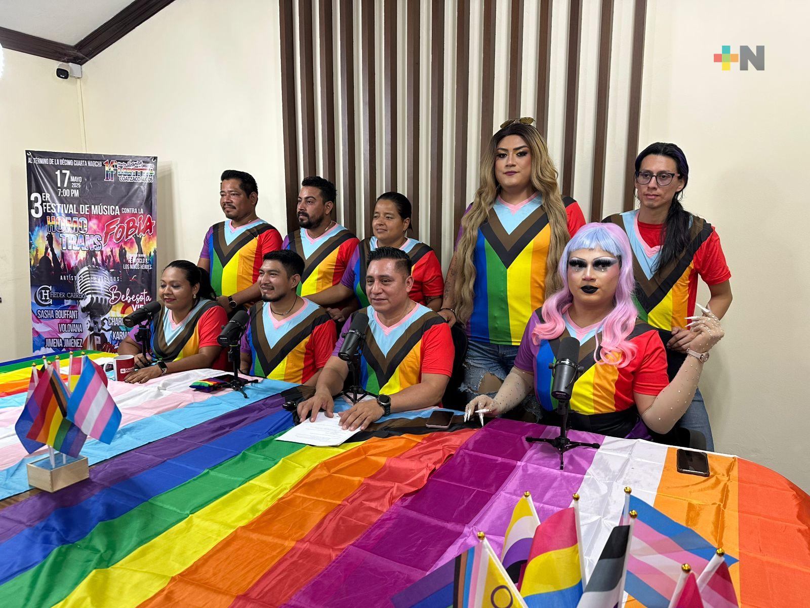 En Coatzacoalcos piden a sociedad frenar mensajes de odio contra comunidad LGBTIQ+