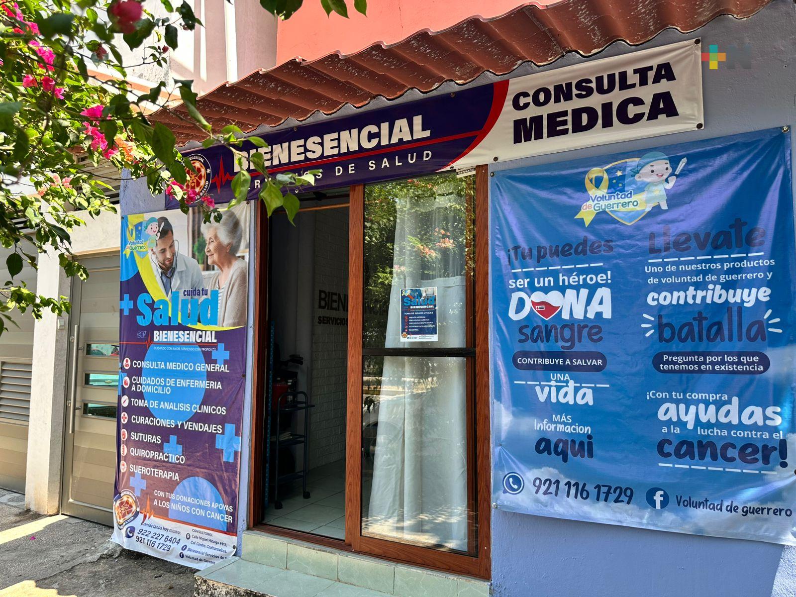 Asociación pone en marcha consultorio médico para recaudar fondos para niños con cáncer