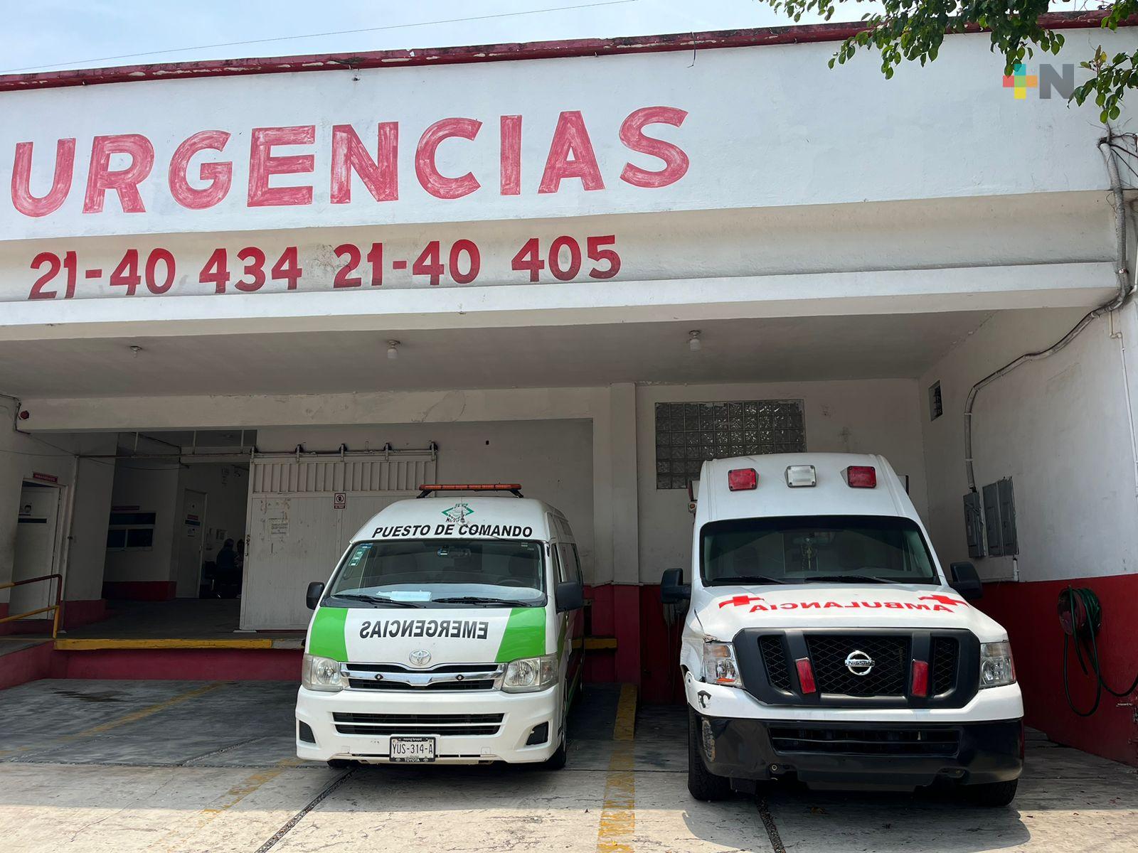 Cruz Roja delegación Coatzacoalcos atiende emergencias sólo en sus instalaciones