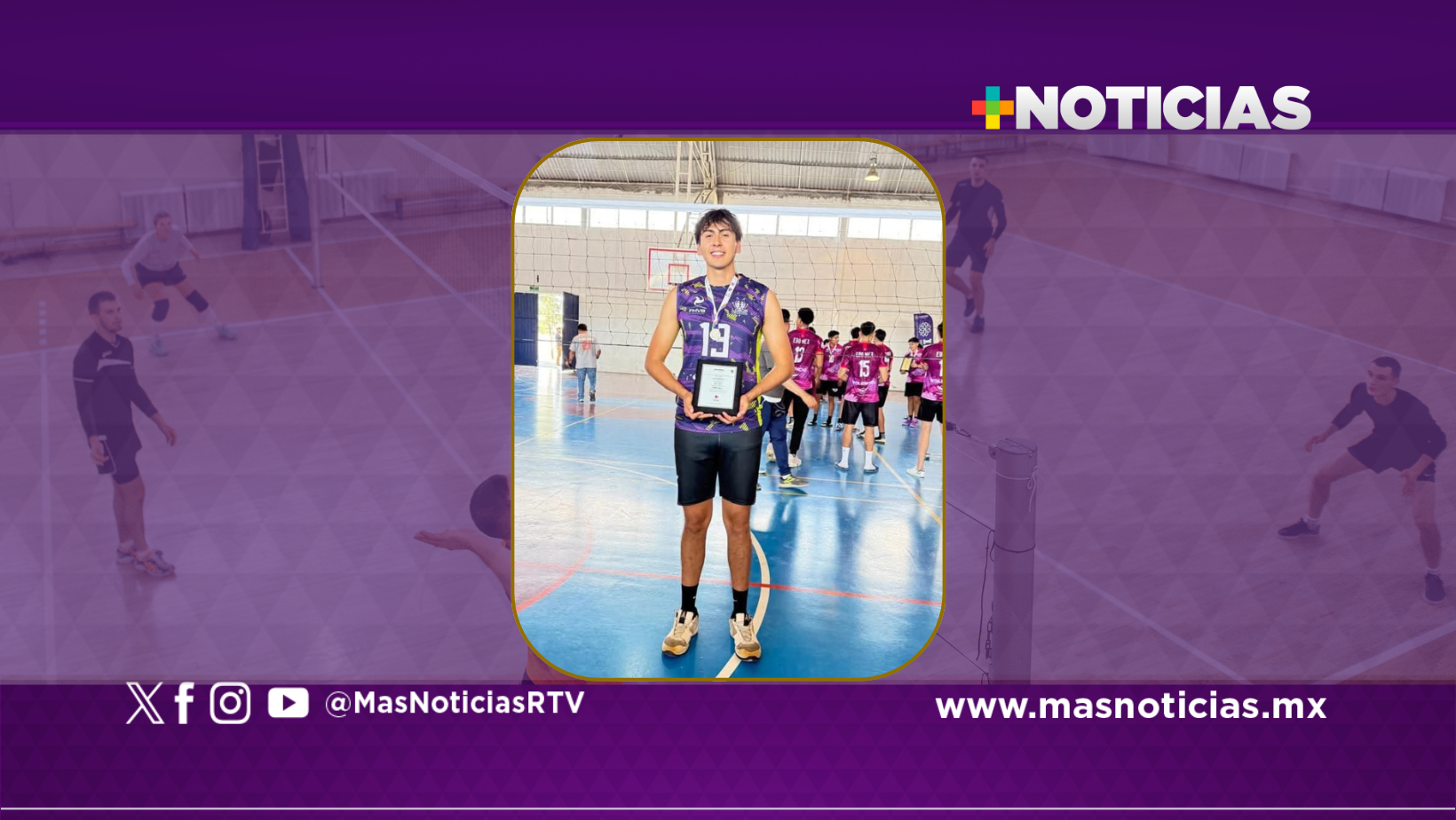 Benito Aldaco convocado a la Selección Mexicana de Voleibol