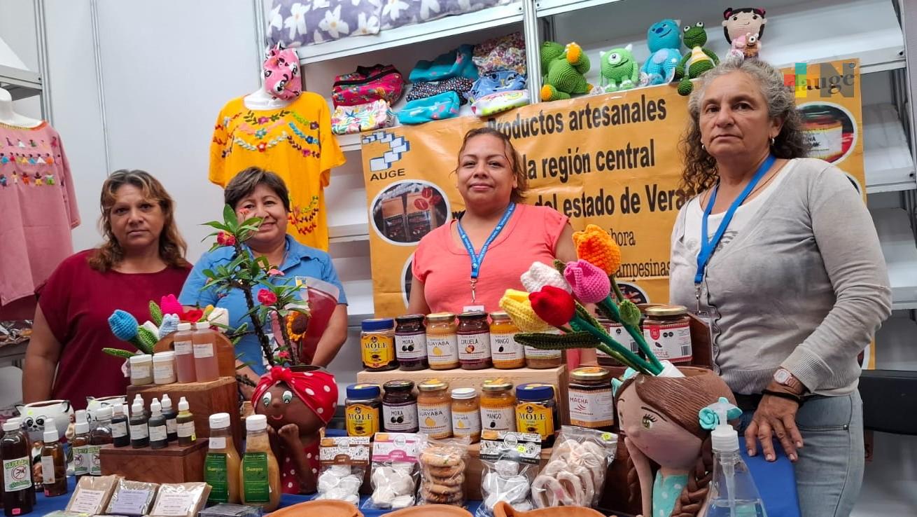 Mujeres del centro de Veracruz emprenden a través de proyectos comunitarios
