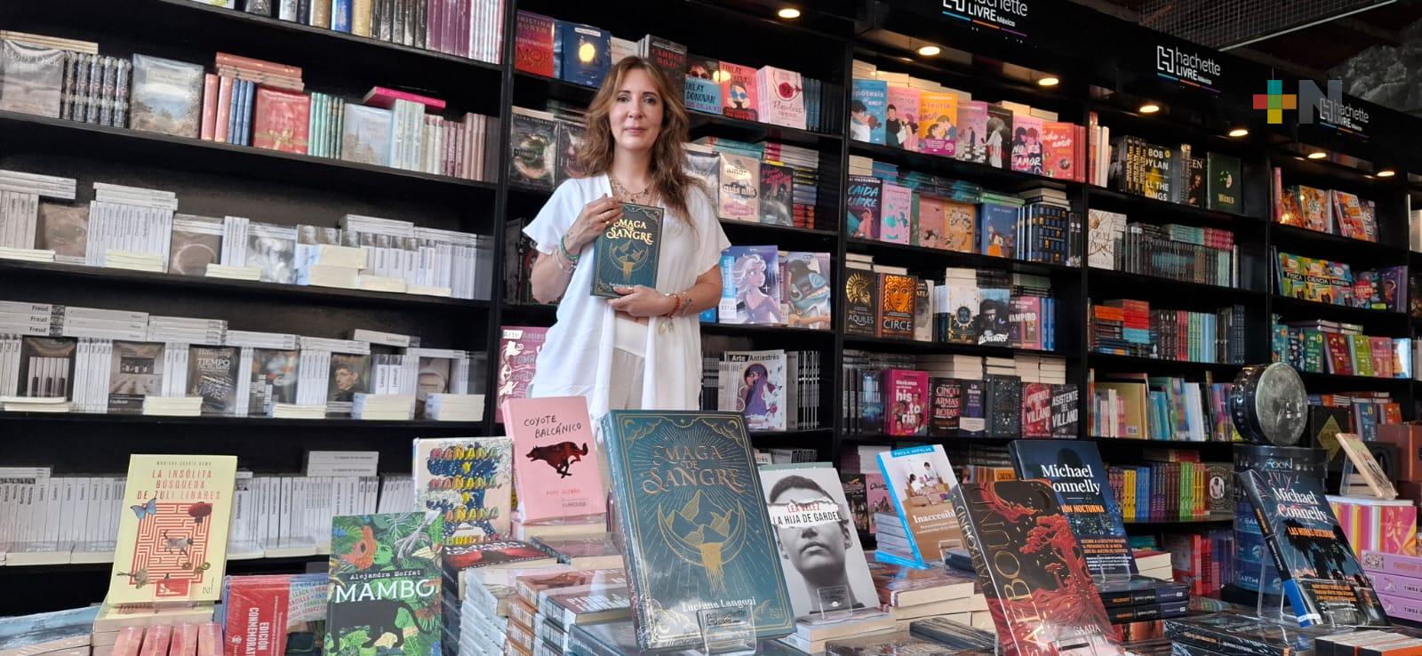 Pocas mujeres incursionan en la literatura fantástica: Luciana Langoni