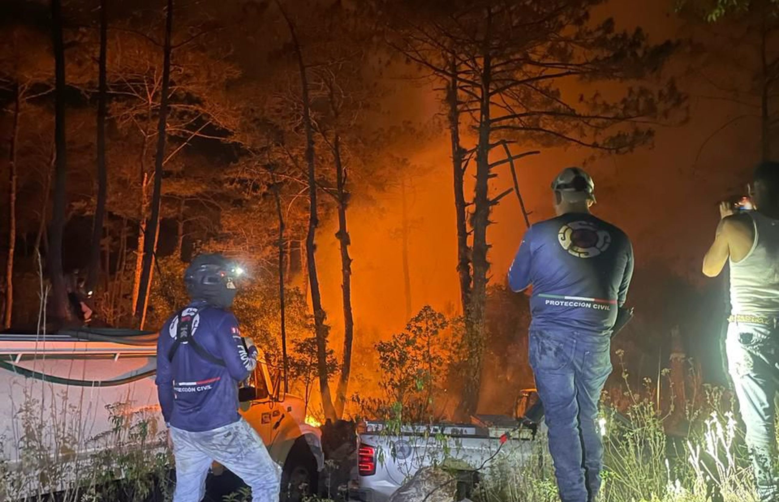 SPC Veracruz y Conafor reportan cuatro incendios forestales activos