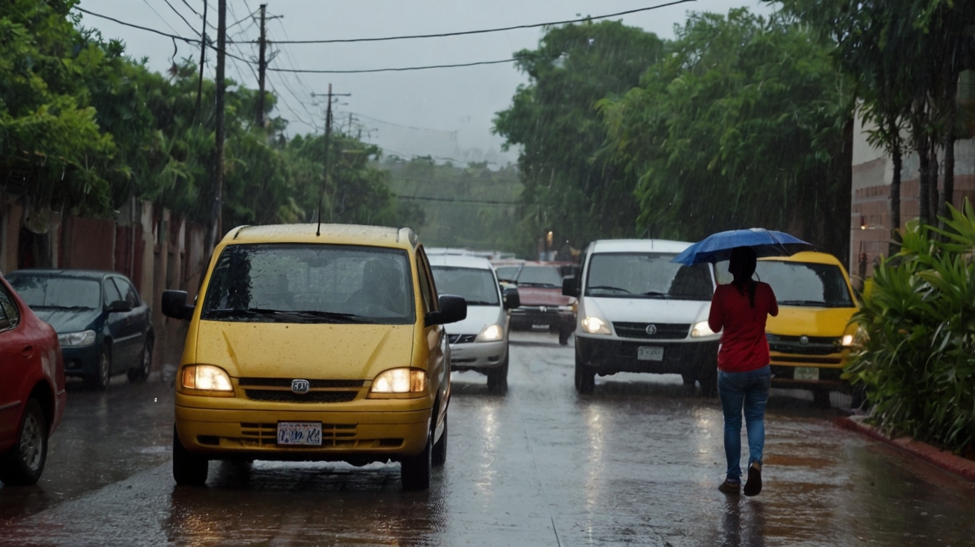 ¡Saca el impermeable! Se esperan lluvias muy fuertes en el sur de México
