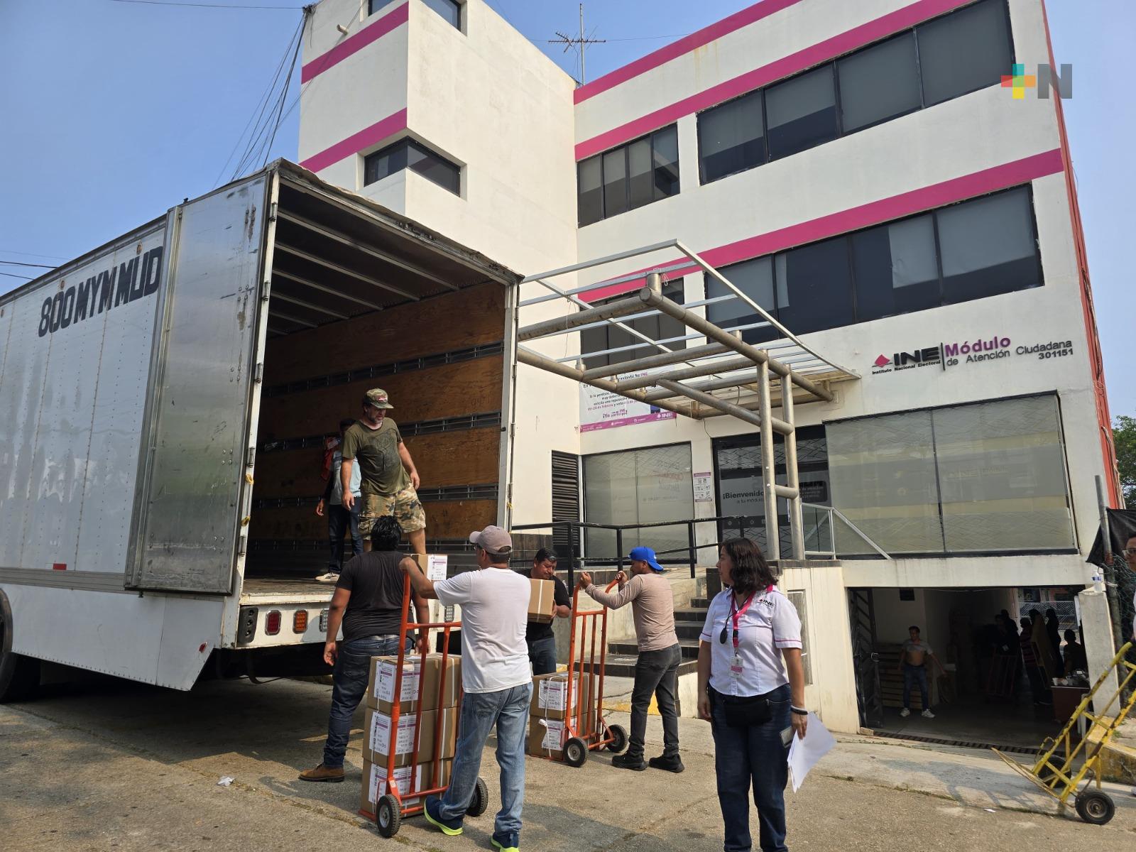Llegan boletas para elección del Poder Judicial a Coatzacoalcos