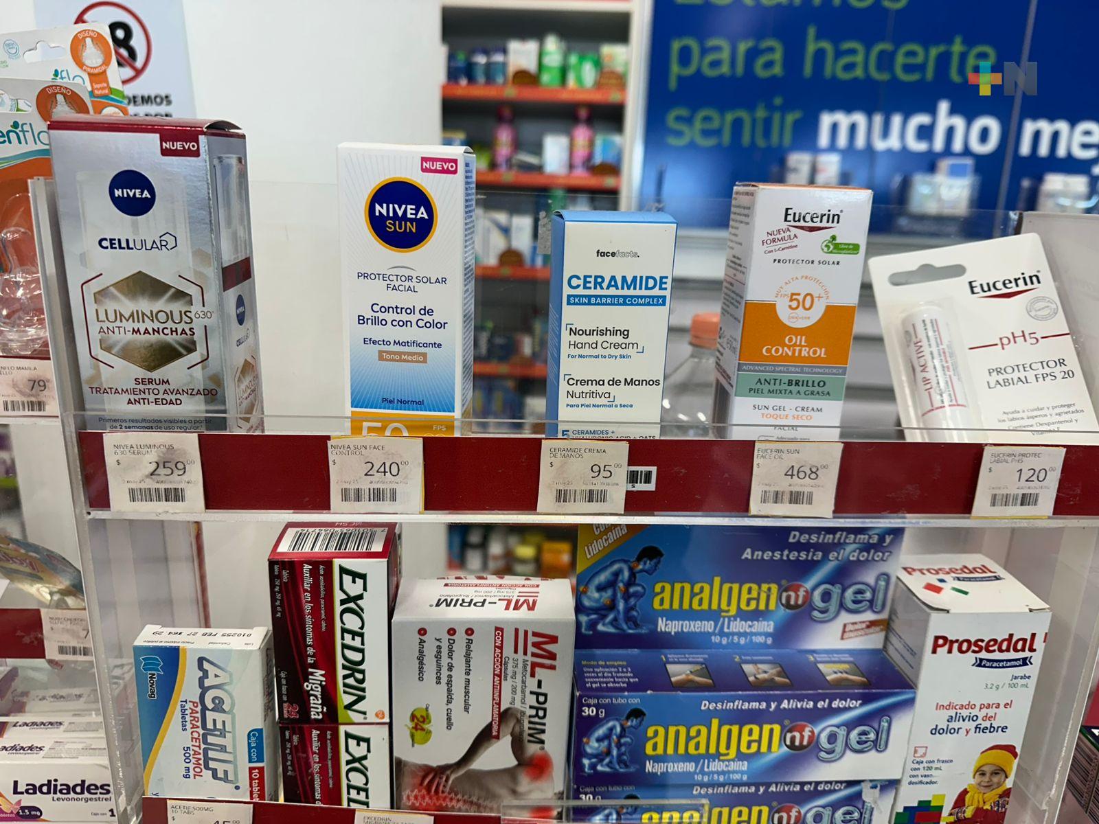 Aumentan ventas en farmacias de Coatzacoalcos