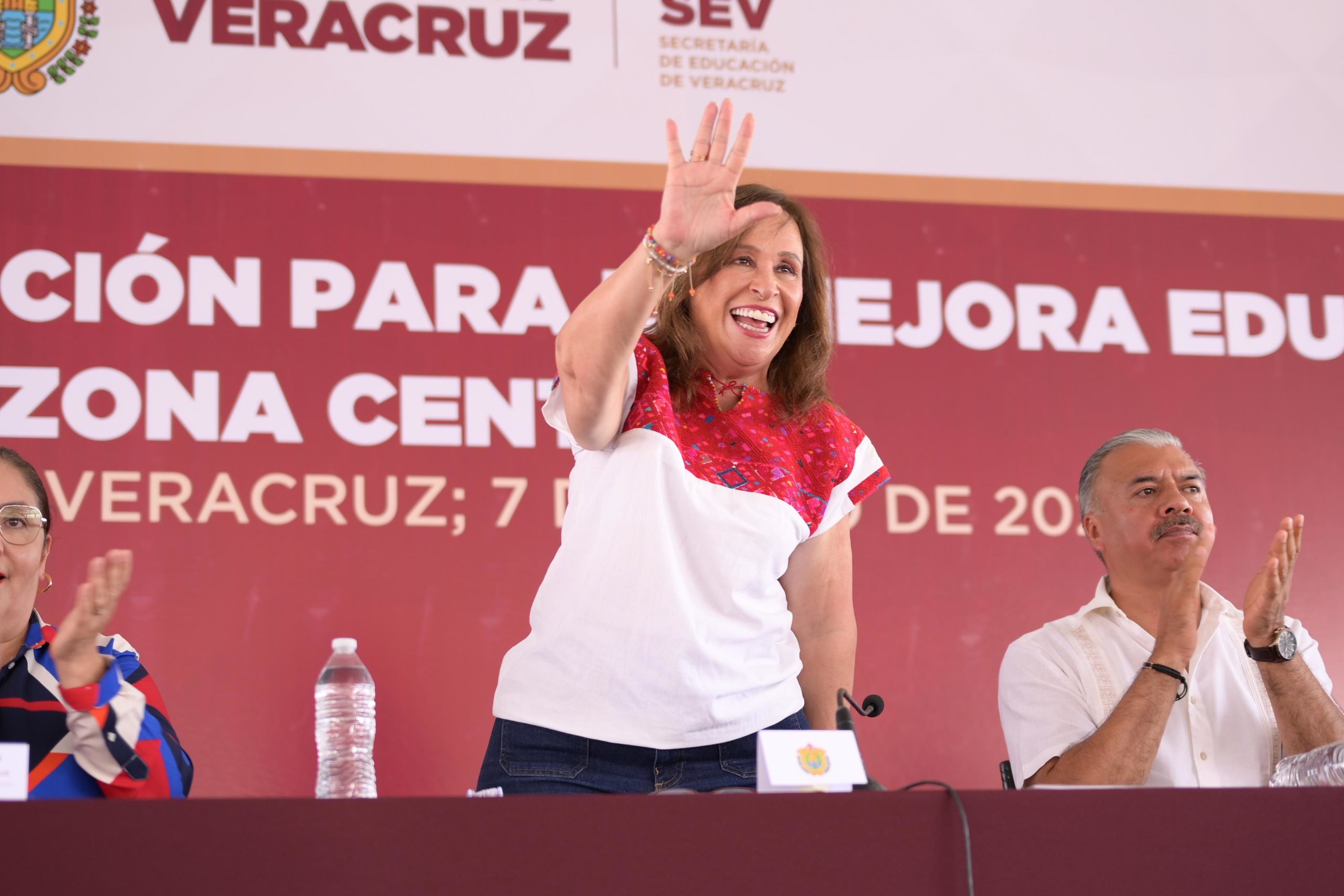 Evalúan avances educativos, Gobierno de Veracruz y comunidad escolar