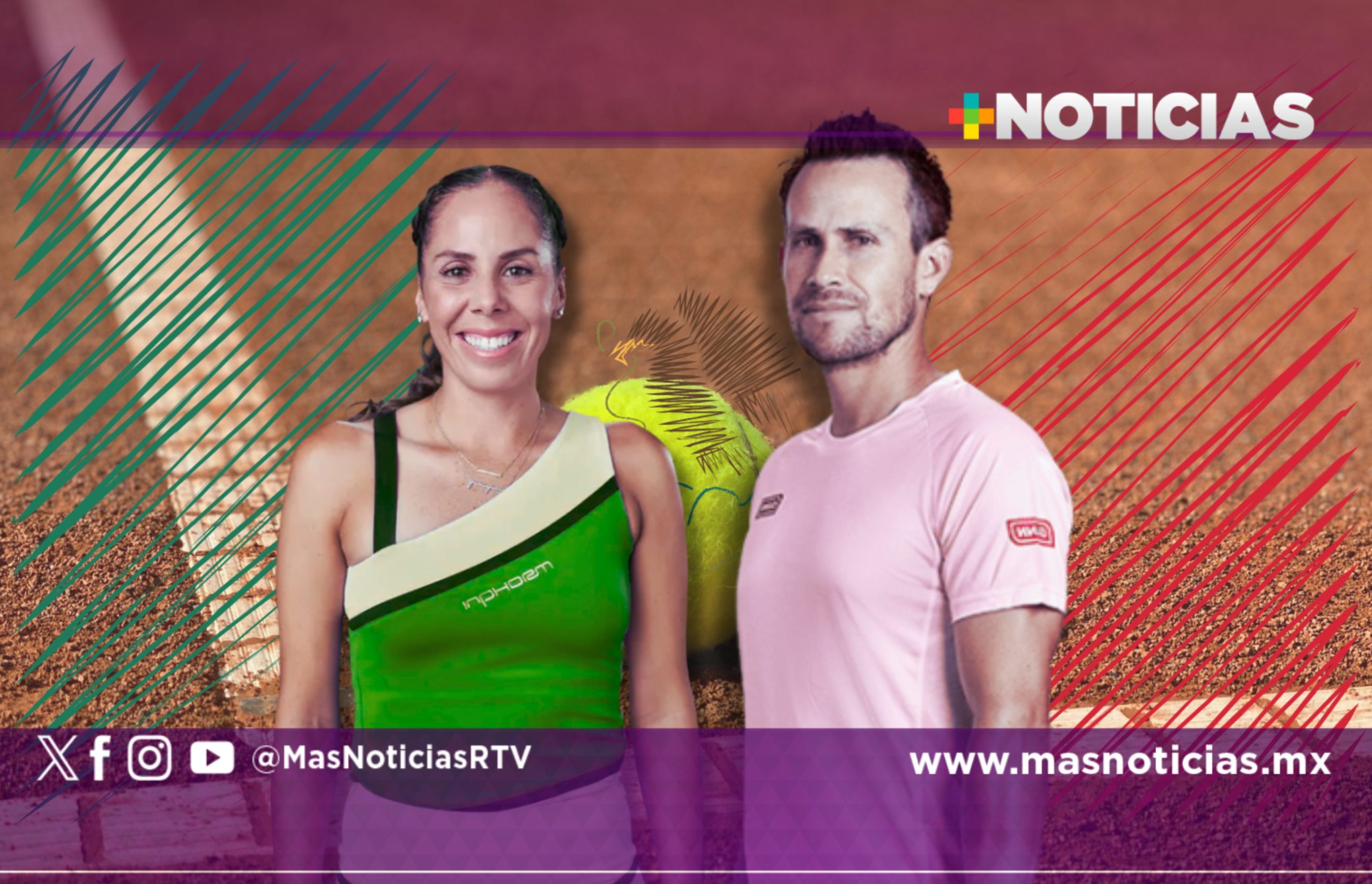 Otra jornada exitosa para mexicanos en Roland Garros