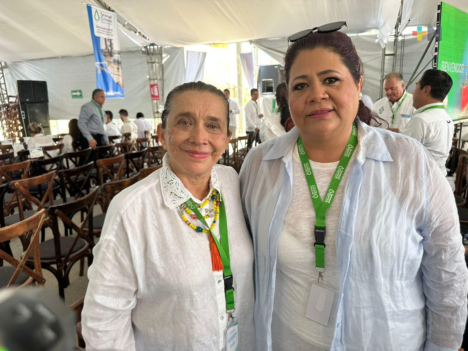 Mujeres esperan más trabajo para el sector femenino con nueva terminal química