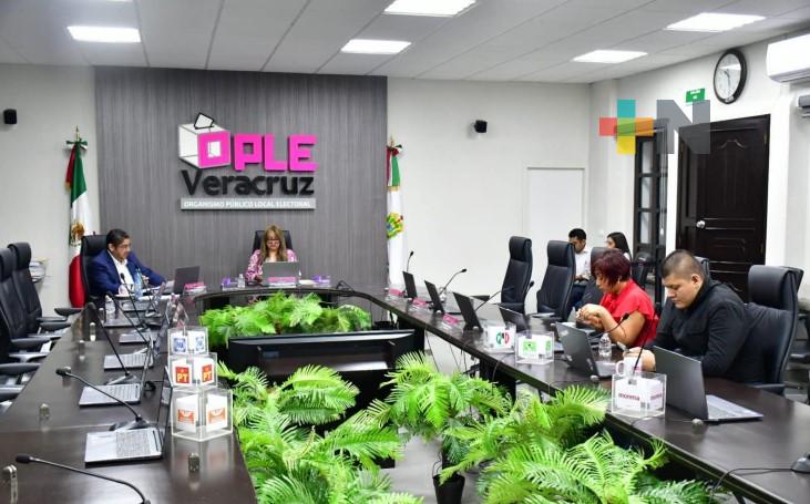 Consejo General del OPLE Veracruz autoriza convenio de colaboración con gobierno del estado