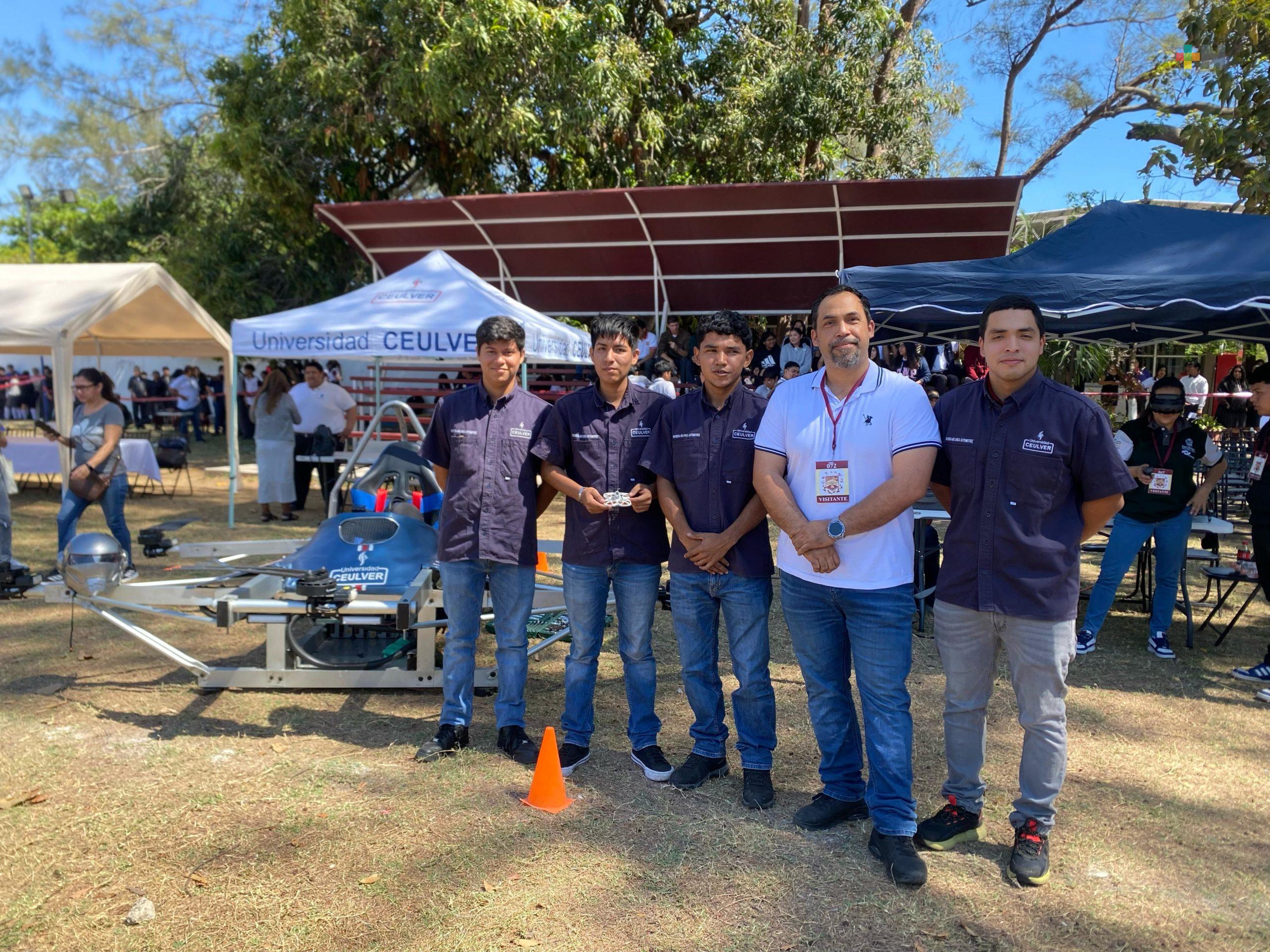 Proyecto Mantarraya brilló en Feria Aeroespacial Mexicana