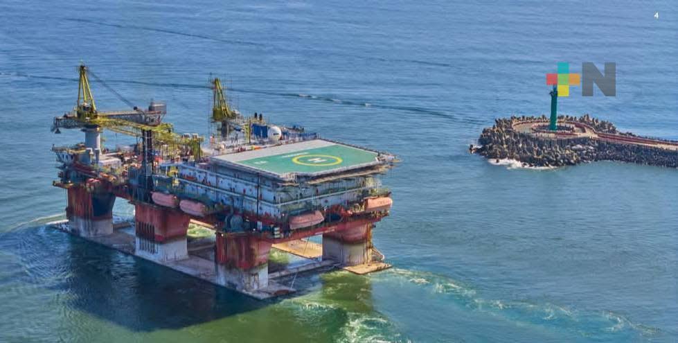Plataforma Safe Concordia partió del puerto de Coatzacoalcos