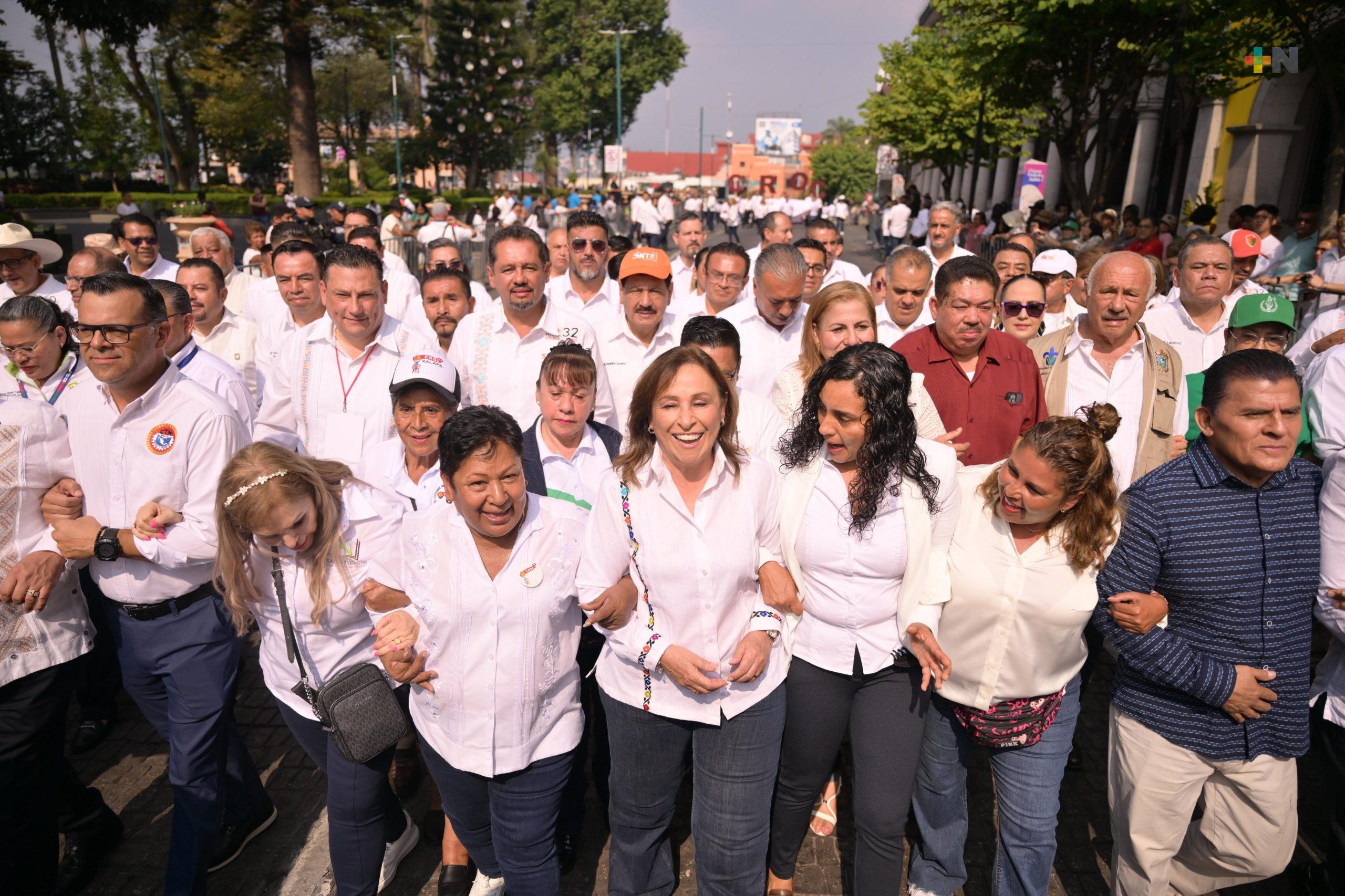 Conmemora Veracruz Día del Trabajo con participación de casi 66 mil trabajadores