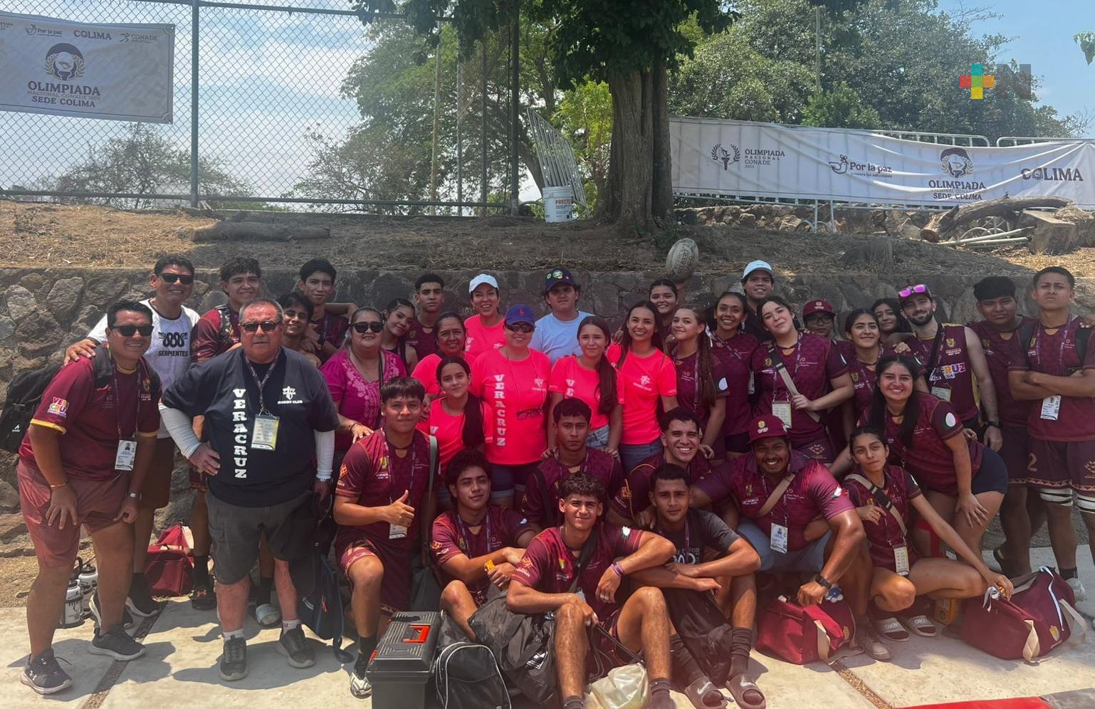 ¿Cómo le fue a Veracruz en el rugby de la Olimpiada Nacional?