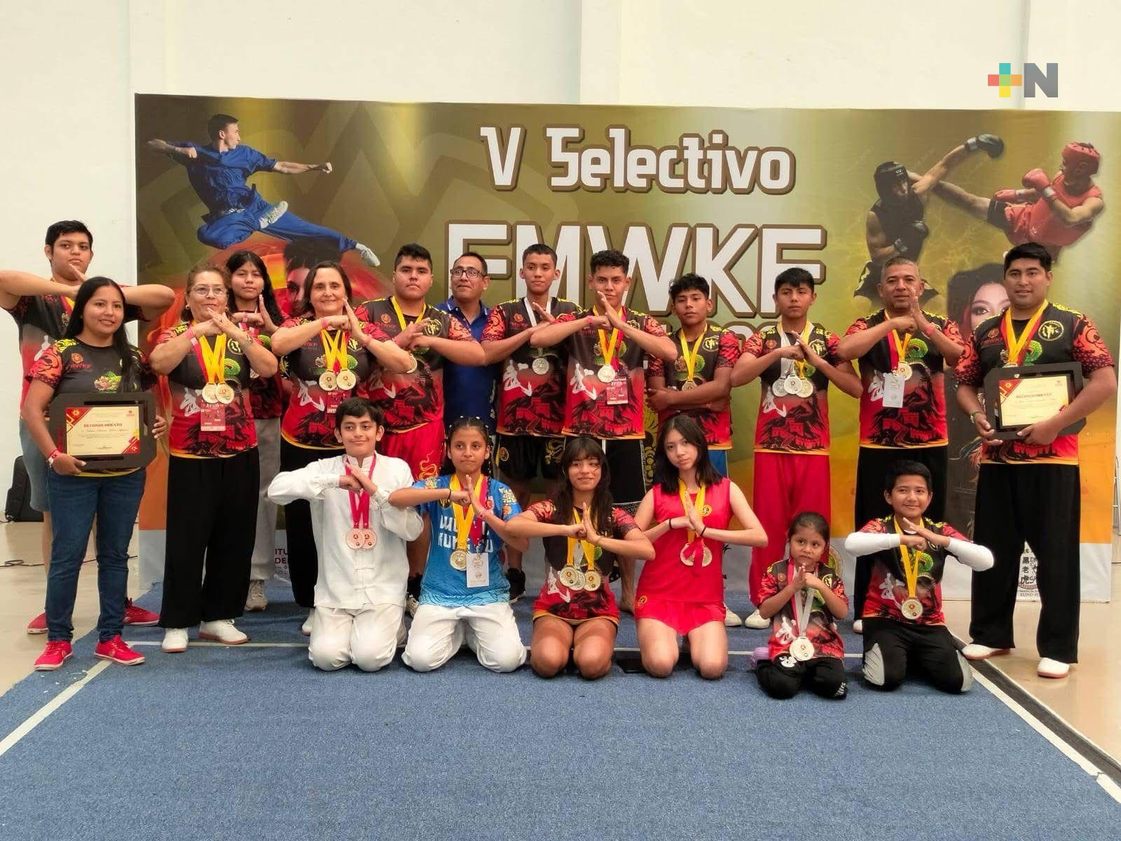 Selección de Wushu Kung Fu de Veracruz asistirá a Campeonato Nacional
