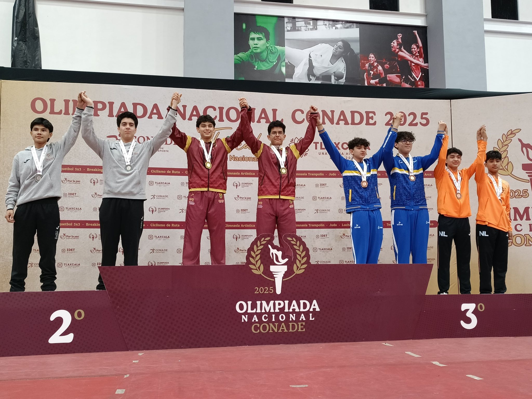 Ilan Lima y Erick Solano ganan oro para Veracruz en Olimpiada Nacional