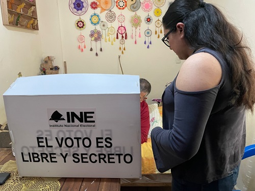 Más del 90 % de las personas acreditadas votaron anticipadamente en elección del PJF
