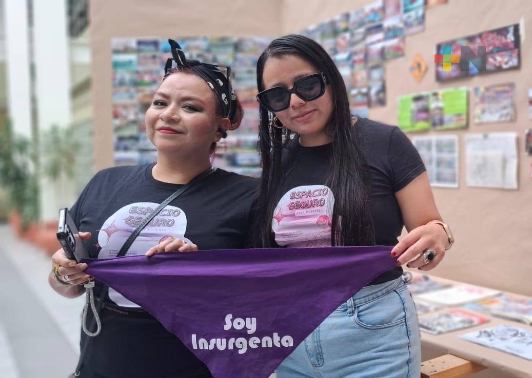 Desde hace más de 30 años, las mujeres incursionan en el arte callejero de Xalapa