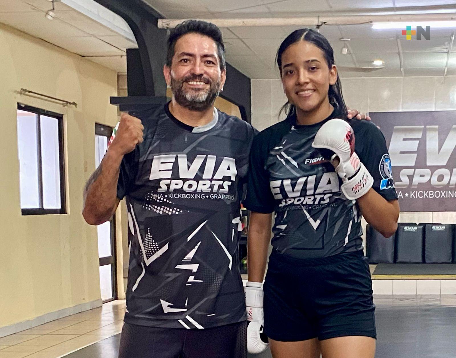 Ivonne Montejo se alista para el Campeonato Nacional de MMA
