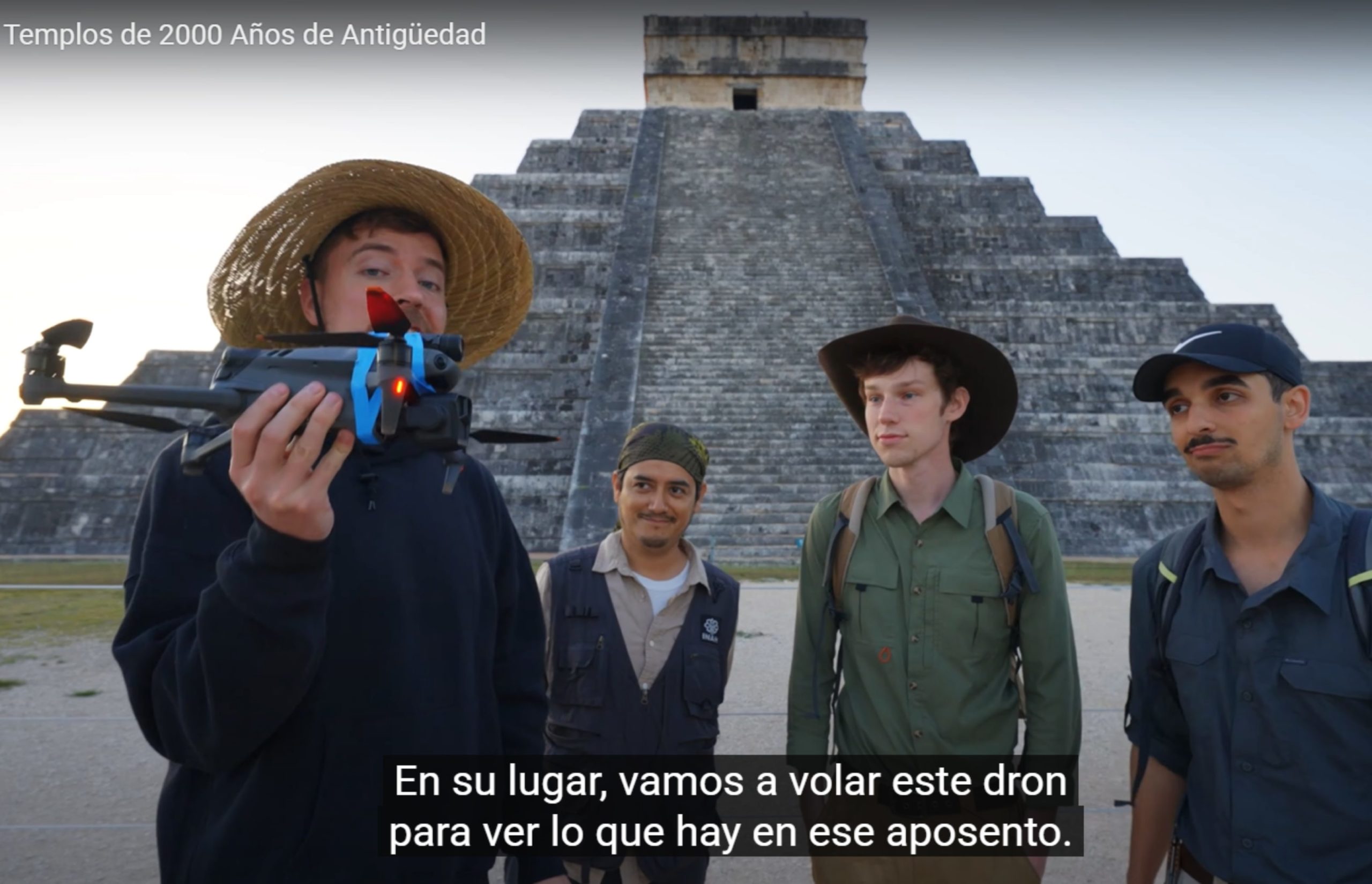 Evalúan sanciones a MrBeast por mal uso de permiso del INAH