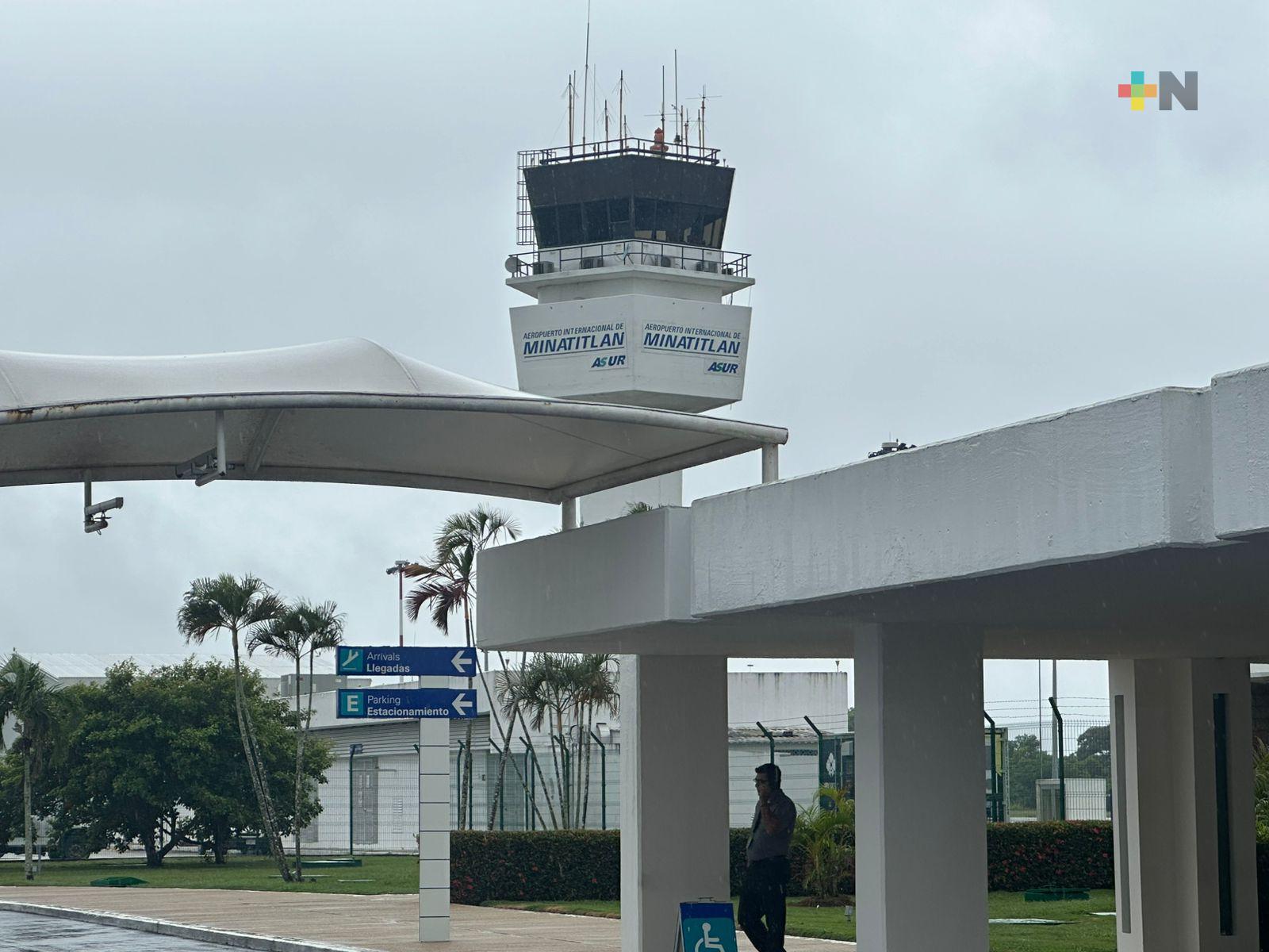 Se espera repunte de pasajeros vía aérea en el sur de Veracruz
