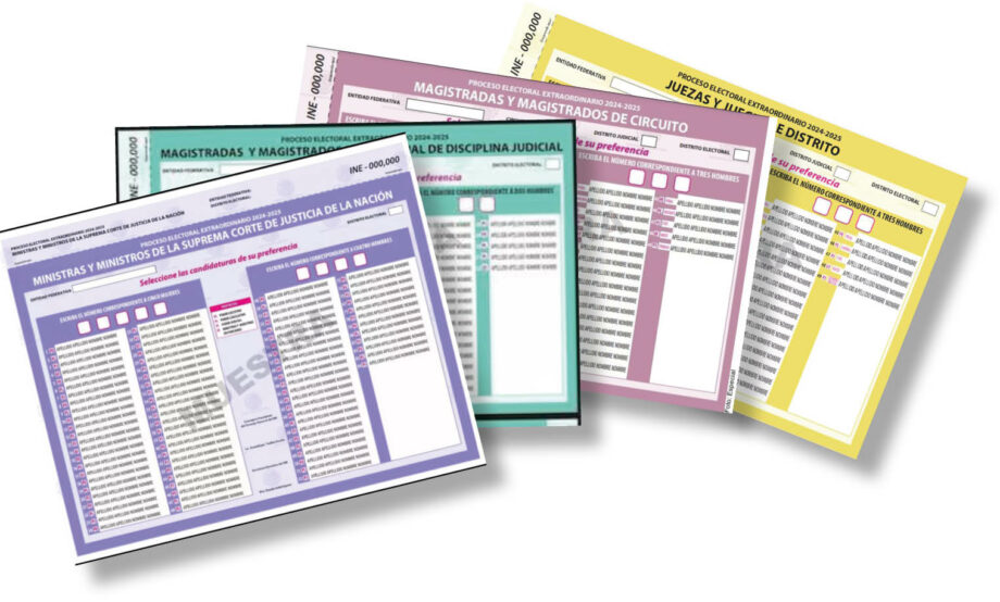 ¿Ya conoces las seis boletas electorales que llenaremos este domingo?