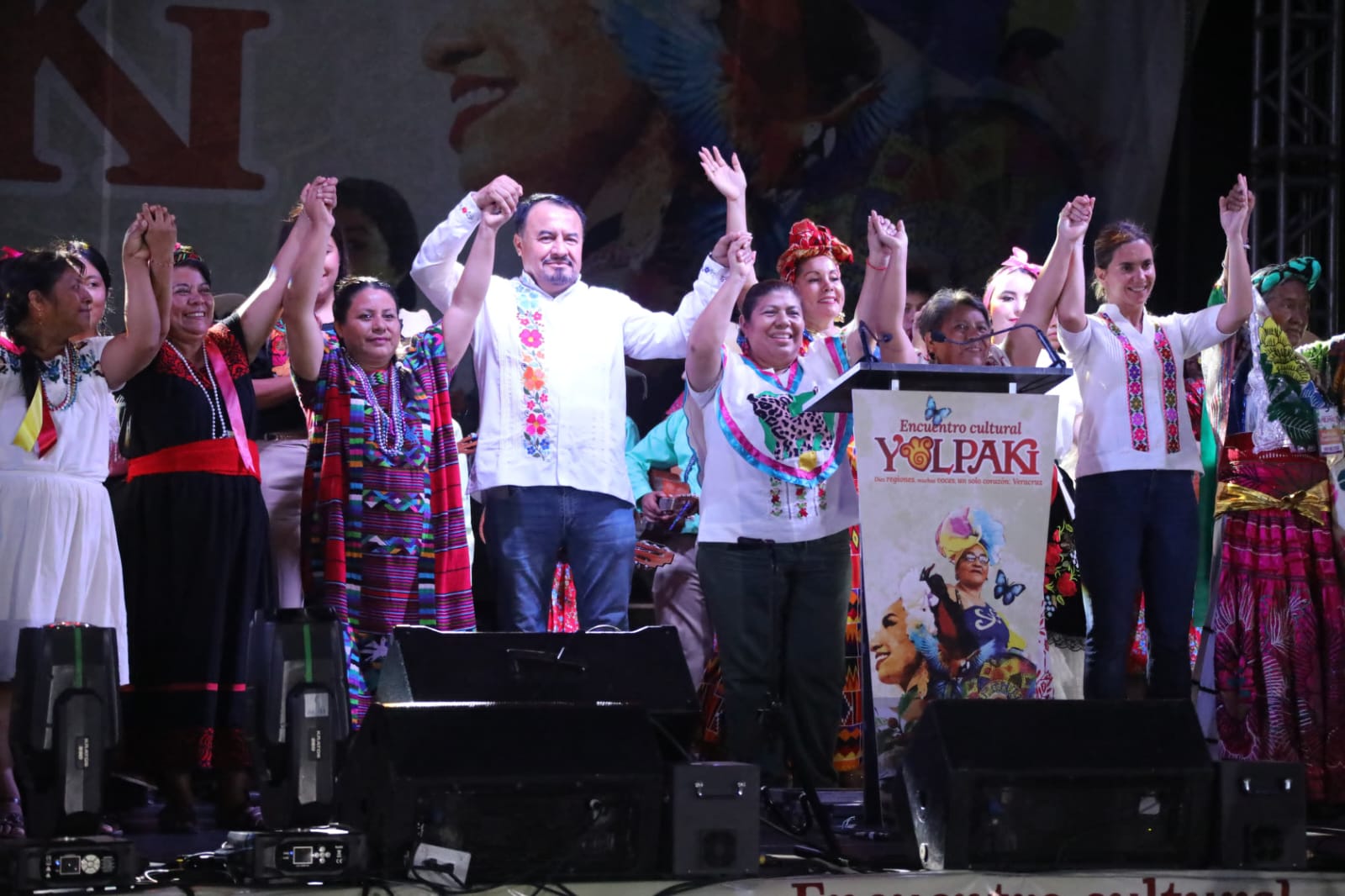 Más de 50 mil personas celebraron la riqueza de Veracruz en la primera edición de Yolpaki