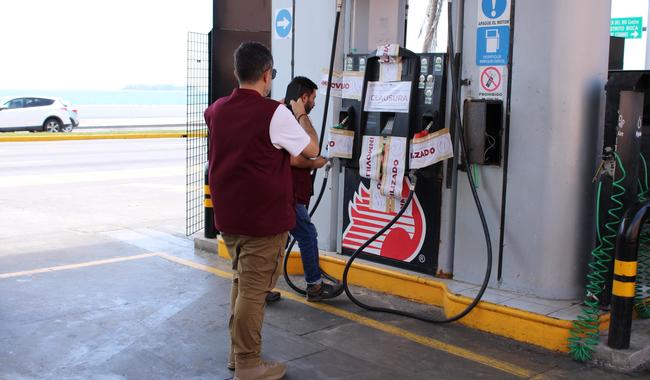 Profeco y ASEA clausuran seis gasolineras en Veracruz