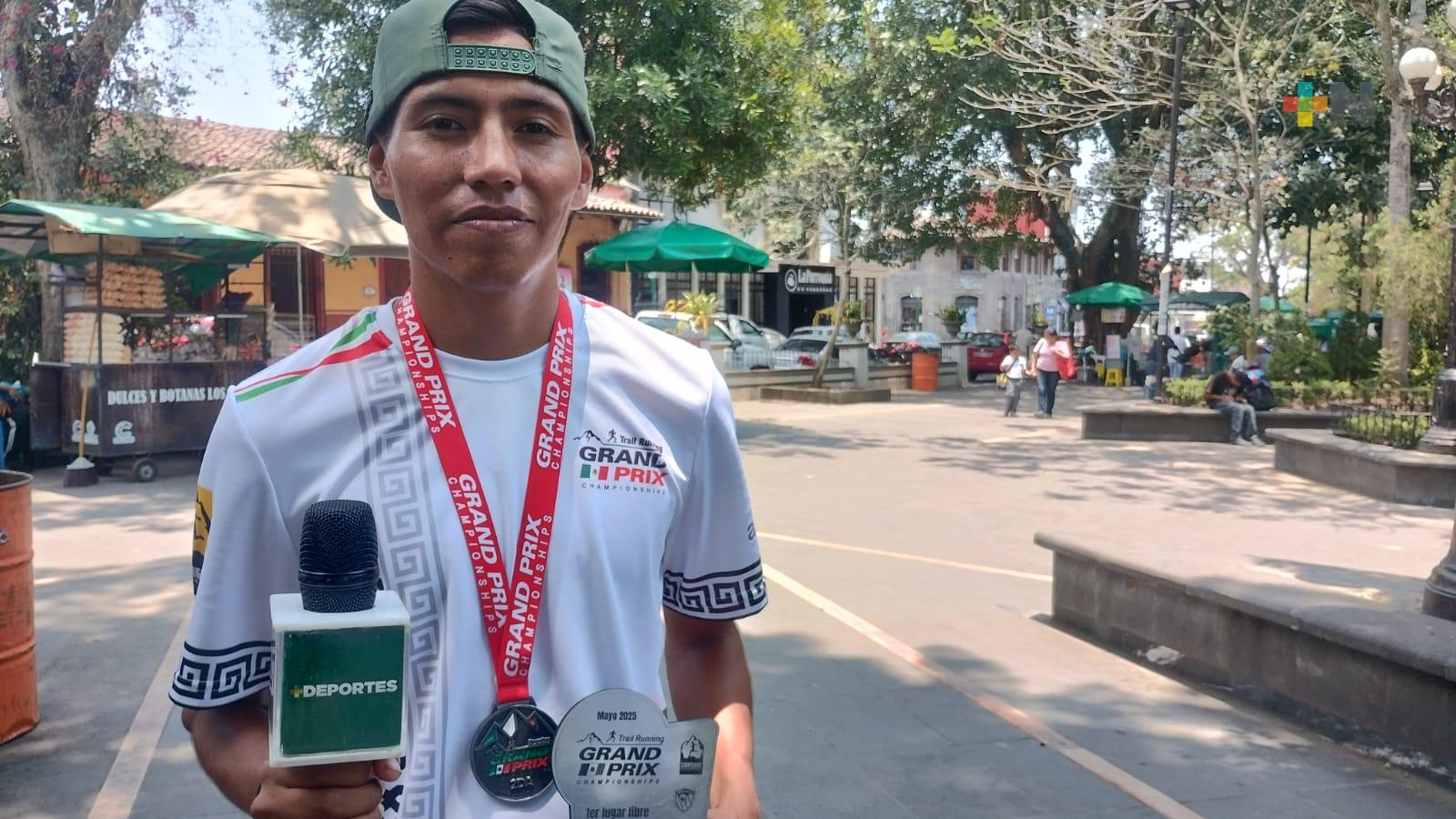 Corredor coatepecano a Mundial de Trail en España