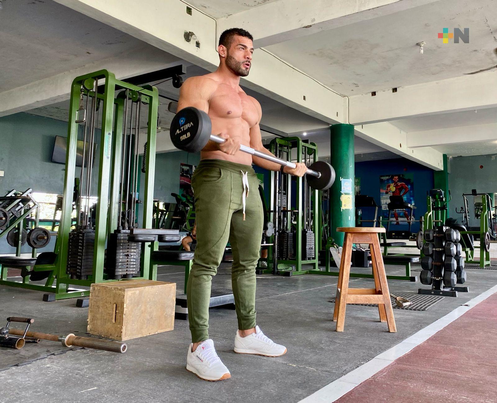 Juan Alegría se prepara para el “International Fitness and Bodybuilding Federation Pro World Cup”