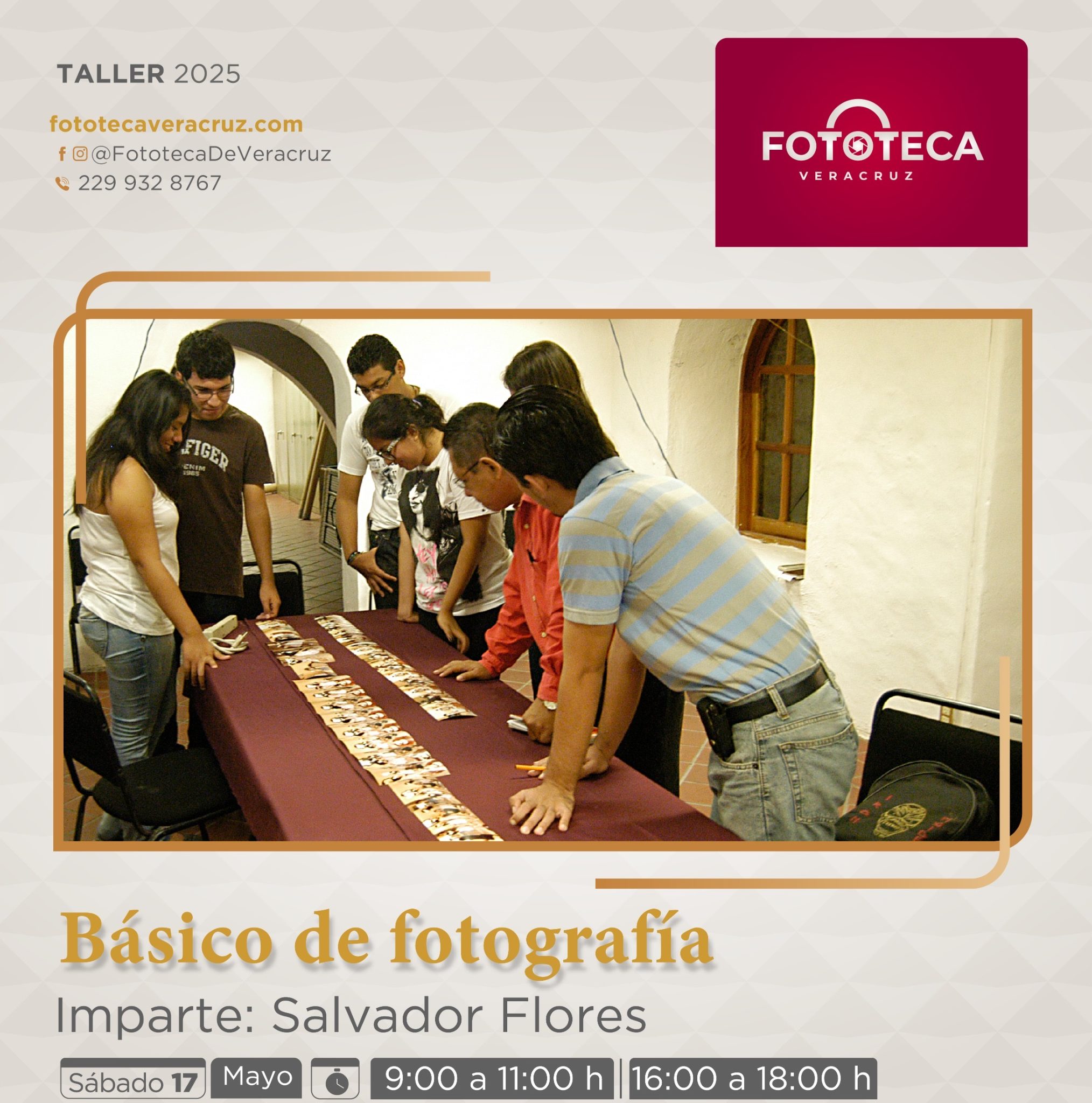 Ofrece Fototeca talleres especializados en fotografía