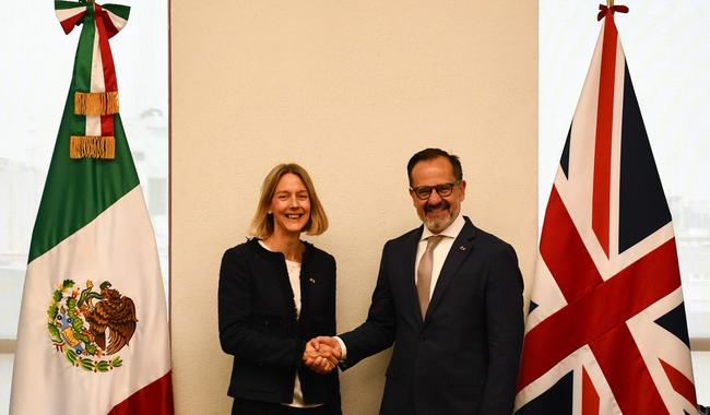 Se fortalece diálogo multilateral y de derechos humanos entre México y Reino Unido