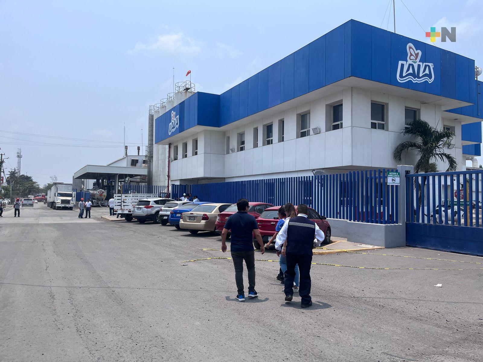 Un fallecido y dos heridos en la explosión de la fábrica de lácteos